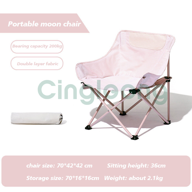 Load image into Gallery viewer, Cingloong Portable moon chair Camping Chair
